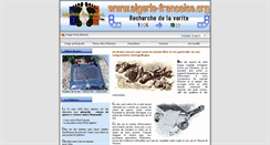 Desktop Screenshot of algerie-francaise.org